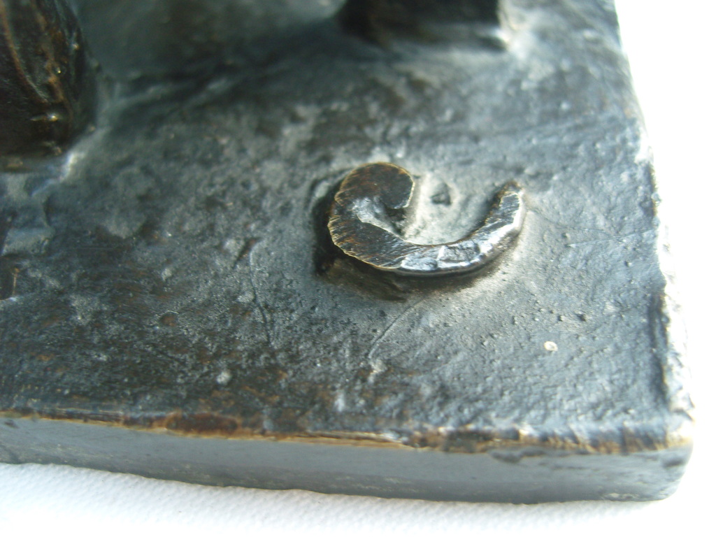 Wessel Couzijn: Zeer fraai bronzen beeldje kopen? Bied vanaf 380!