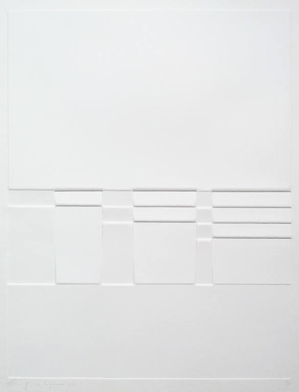 Harry van Kuyk - Aldus Manutius, reliëfdruk verkocht voor € 350!