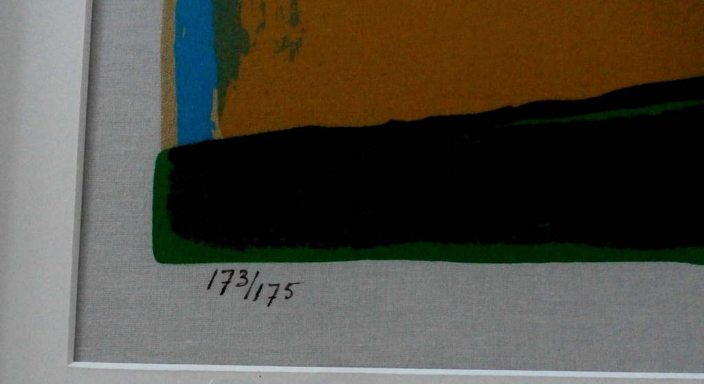 Corneille - zeer grote ingelijste zeefdruk op linnen - 1998 - gratis bezorging* kopen? Bied vanaf 950!