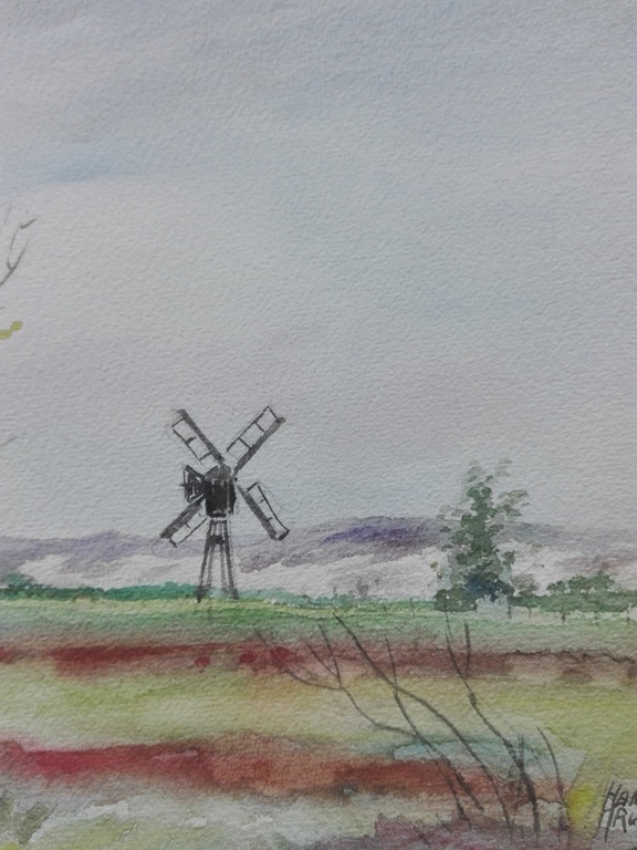 Johannes "Han" Krug (1890-1977), aquarel, Renesse Zeeland kopen? Bied vanaf 1!