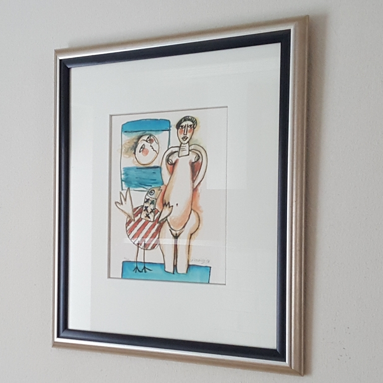 Corneille: litho, potlood gesigneerd kopen? Bied vanaf 1!