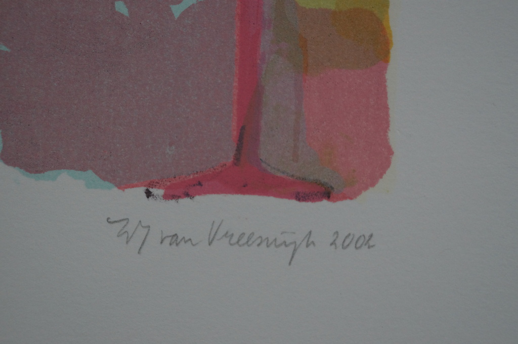 Elisabeth van Vreeswijk - gesigneerde litho - 2002 kopen? Bied vanaf 10!