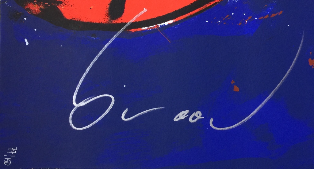 Herman Brood - Originele hand gesigneerde kleurenzeefdruk - Ik, 2000 kopen? Bied vanaf 1!
