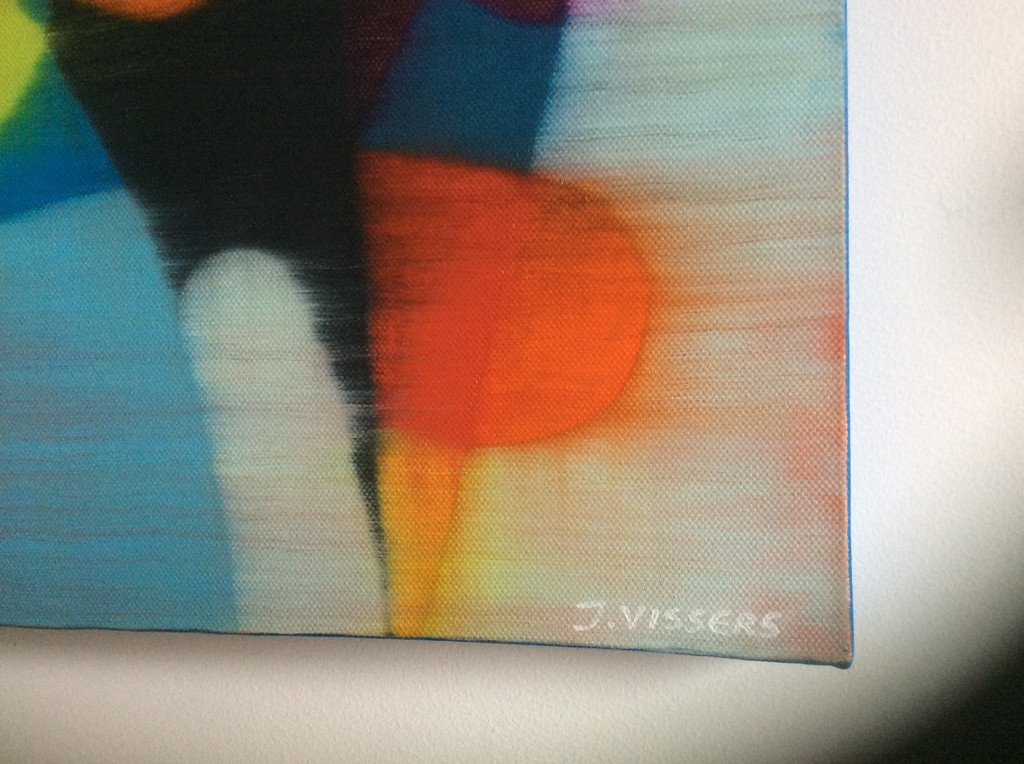 Jack Vissers: olieverf schilderij, 2009 - In Licht Gevormd - gesigneerd. kopen? Bied vanaf 45!