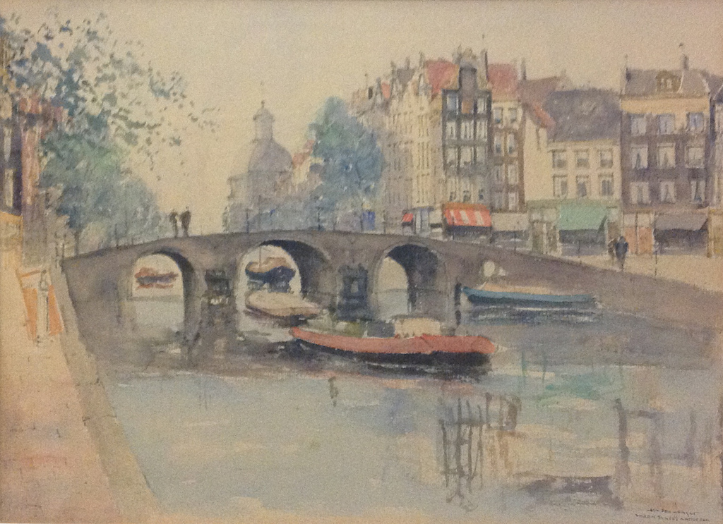 Jan den Hengst, Torensluis Amsterdam  verkocht voor € 150!