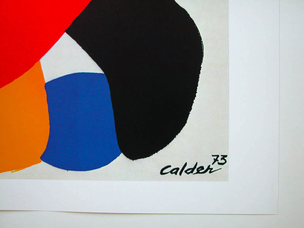 ALEXANDER CALDER, litho - Boomerang Tel Aviv 1977 kopen? Bied vanaf 75!