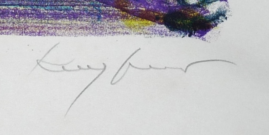 Theo Kuijpers: Lithografie, Abstract, Gesigneerd kopen? Bied vanaf 75!