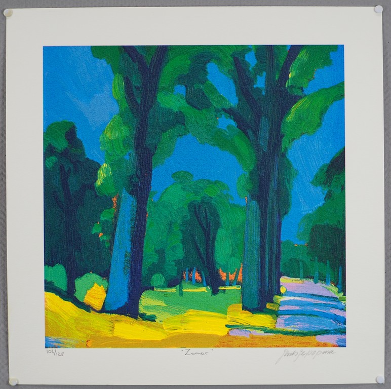 Jentsje Popma: Zeefdruk, Zomer kopen? Bied vanaf 50!