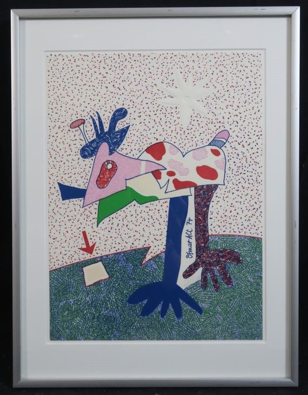 Otmar Alt: Litho en reliefdruk, Z.T. 4 - Ingelijst kopen? Bied vanaf 35!