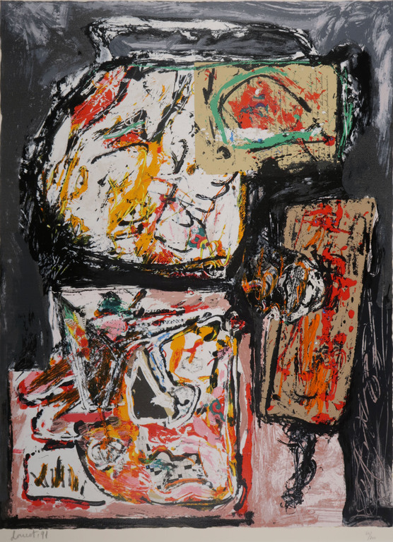 Jacques Doucet: Zeefdruk, Ete a Saint Christol I (Groot!) verkocht voor € 120!