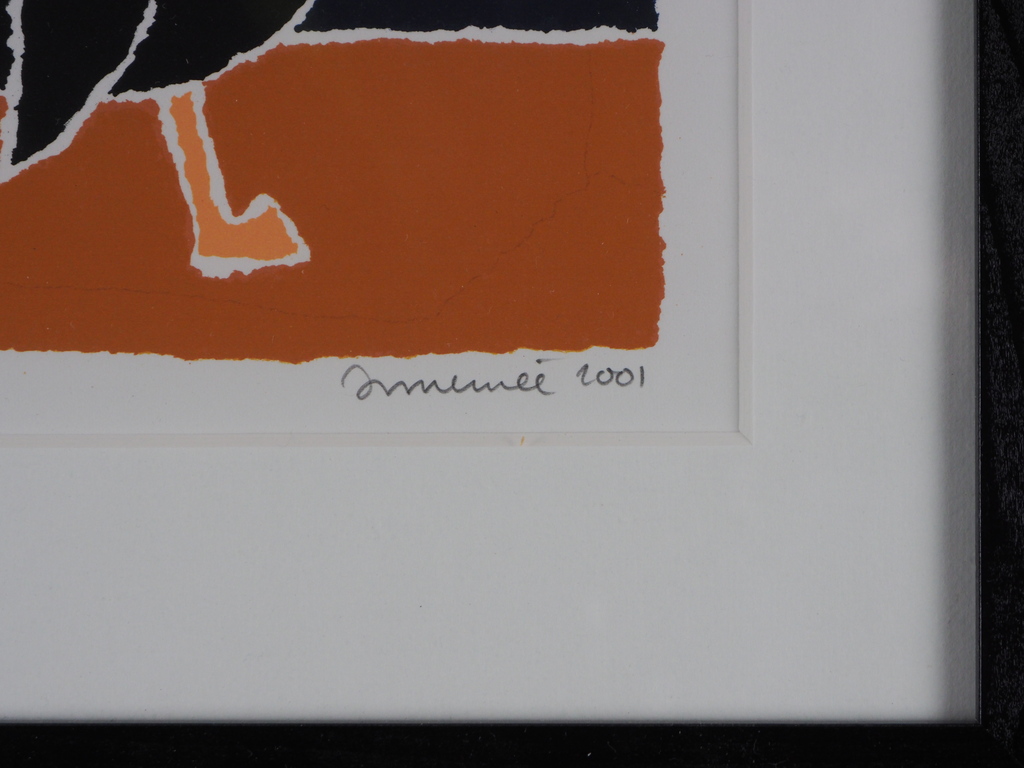 Hans Innemee: Zeefdruk, zonder titel kopen? Bied vanaf 50!