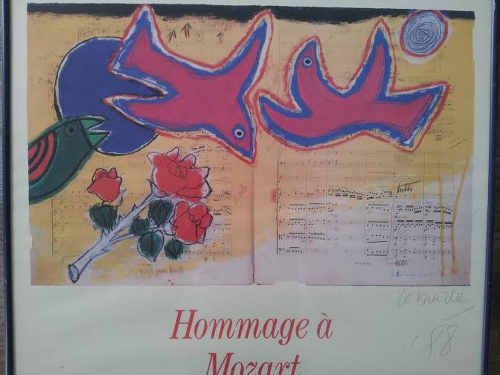 Corneille - "Hommage a Mozart"   Bijzonderheid: met potlood gesigneerd kopen? Bied vanaf 85!