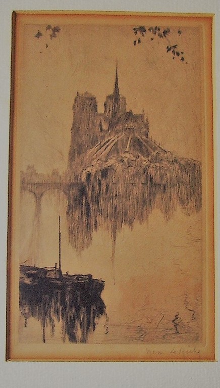 Henri Le Riche - Henri Le Riche: ets, Notre Dame Parijs kopen? Bied vanaf 1!