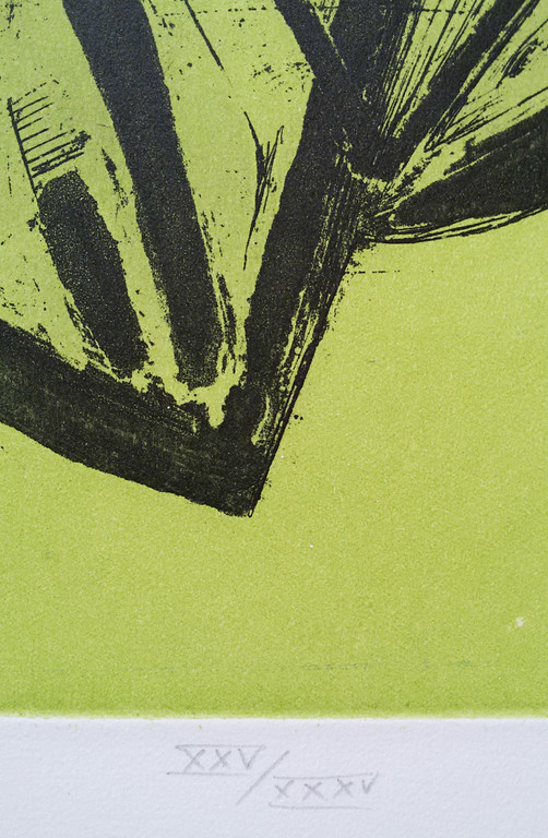 Kees Spermon - Het gewapende hoofd, aquatint ets kopen? Bied vanaf 35!