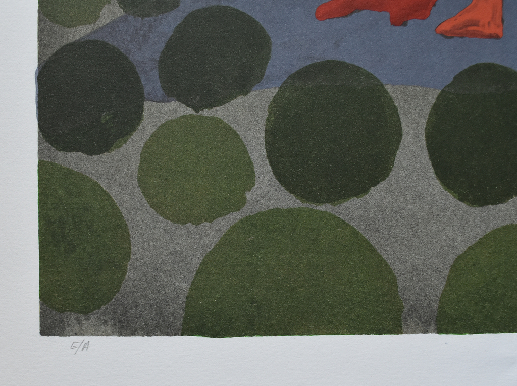 Vic Gentils - Vic Gentils , Litho, 4 figuren , gesigneerd/genummerd ea, ca. 1980, near mint+ kopen? Bied vanaf 38!