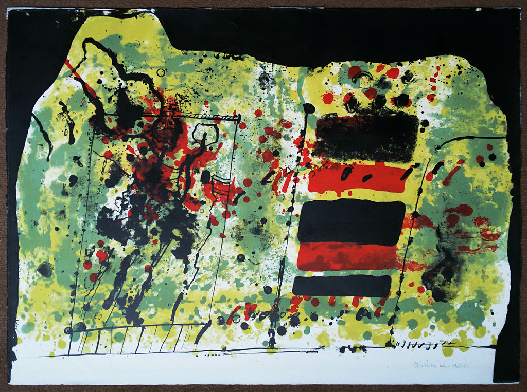 Jef Diederen - Beschermd huis, litho kopen? Bied vanaf 95!