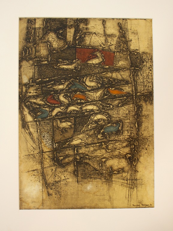 Ru van Rossem, ets, Armada kopen? Bied vanaf 25!