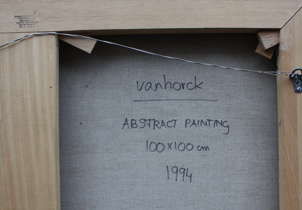 Abstract painting Olieverf op doek uit 1994 kopen? Bied vanaf 1400!