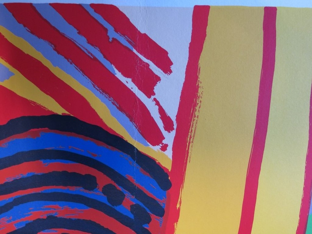 Corneille: Zeefdruk, Le Chien Bleu (zeer groot) kopen? Bied vanaf 500!