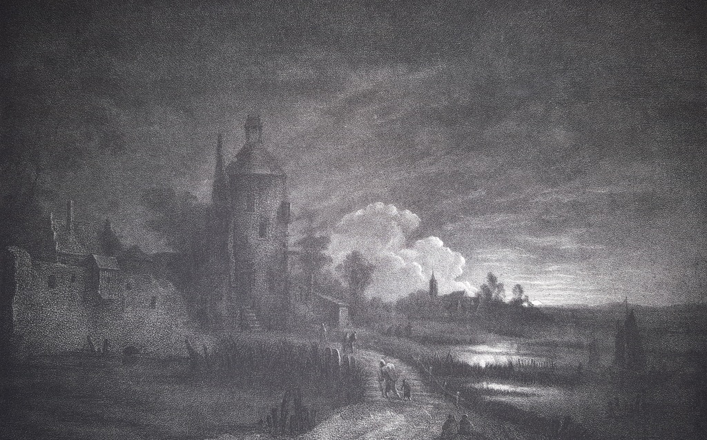 F.H. Weissembruch - litho, A. van der Neer pinx (1603-1677) nr.45 kopen? Bied vanaf 29!