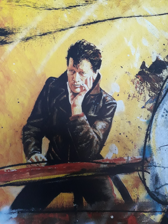 Herman Brood & Ton Leenarts: zeefdruk, McDonald's kopen? Bied vanaf 1!