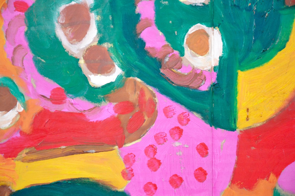 Meertje Kaal: Olieverf op karton, Tanganjika - Ingelijst kopen? Bied vanaf 1!