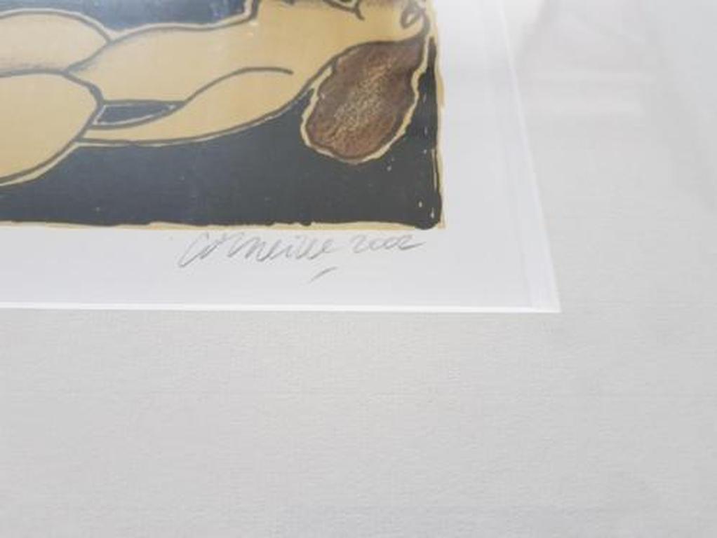 Corneille - ingelijst zeefdruk op papier - 2002 - gesigneerd  kopen? Bied vanaf 1!