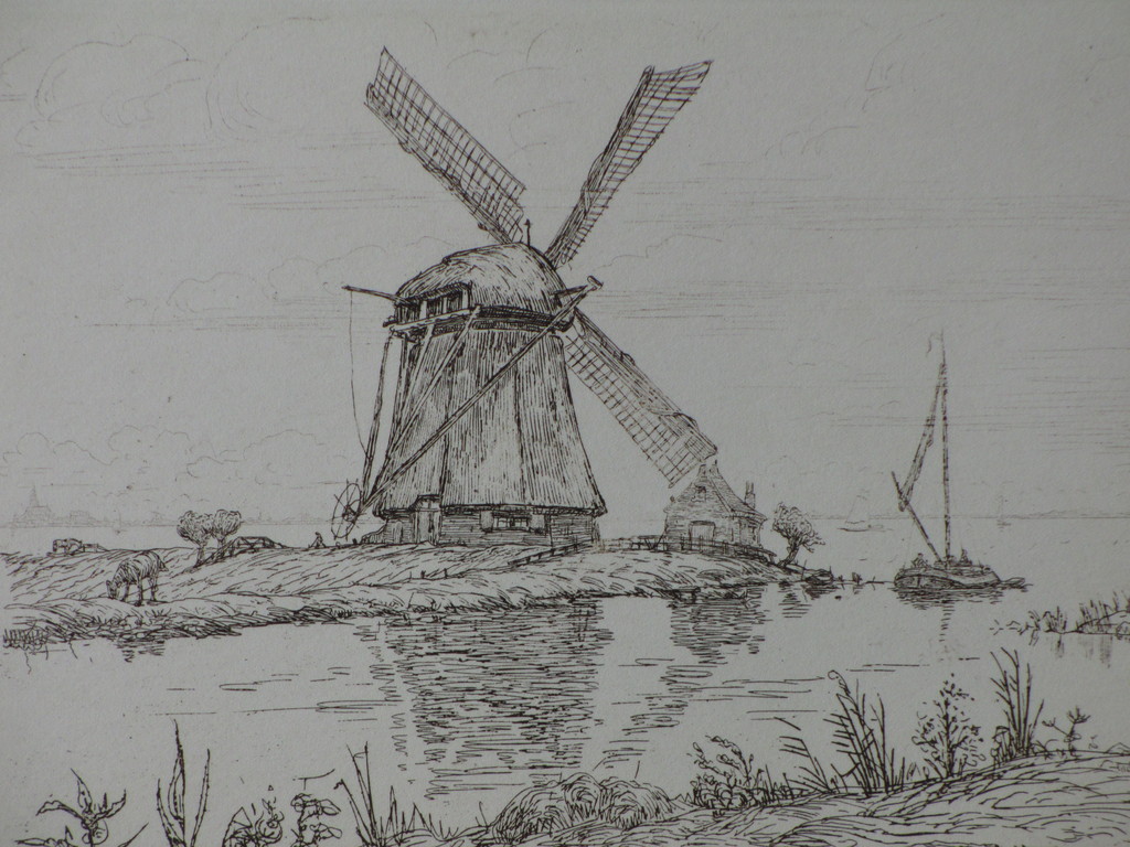 Maurits van der Valk, Molen aan de Braassem, Ets kopen? Bied vanaf 1!