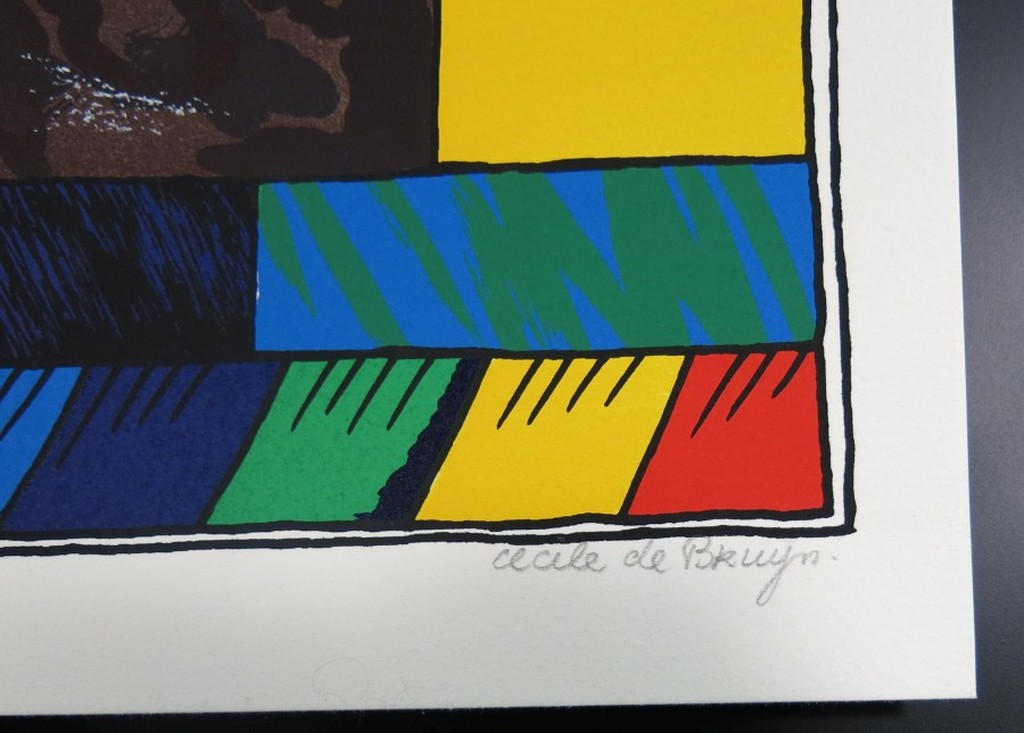 Cecile de Bruijn: Zeefdruk, Les Oiseaux  kopen? Bied vanaf 40!