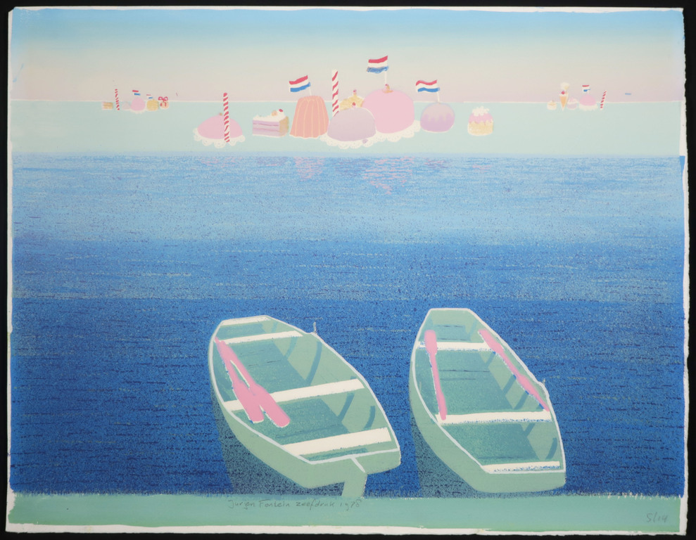 Jurjen Fontein: Zeefdruk, Escape Luilekkerland kopen? Bied vanaf 1!