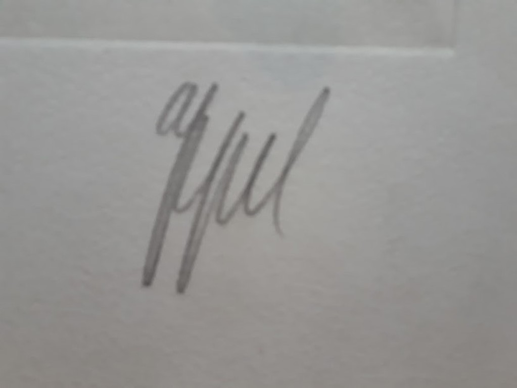 Karel Appel ets 1984, handgesigneerd, negen minuten kopen? Bied vanaf 260!