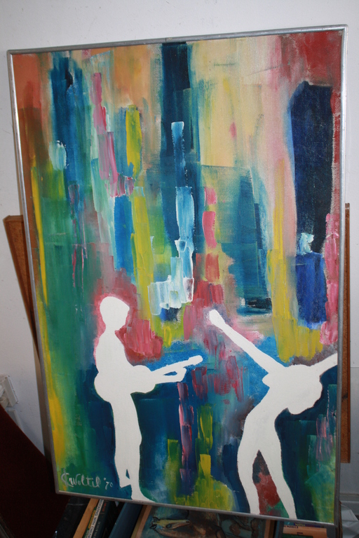 JACOB WOLTIL  - GRONINGEN 1914  - ABSTRACT kopen? Bied vanaf 1!