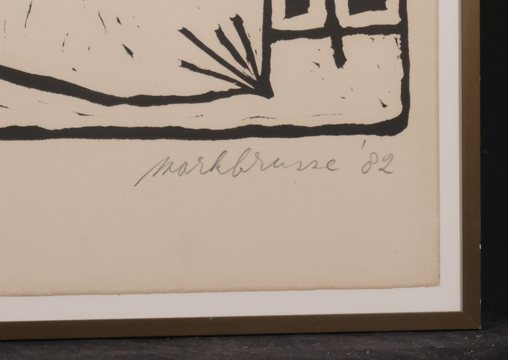 Mark Brusse: Lino, Mon grand pere - Ingelijst kopen? Bied vanaf 1!