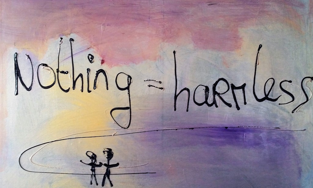 David Tak - Acryl op linnen - Nothing is harmless kopen? Bied vanaf 1!