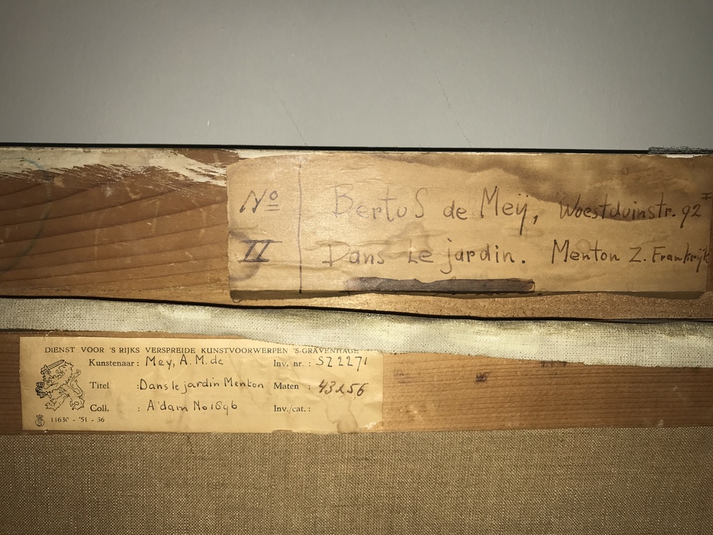 Bertus de Meij: Dans le jardin Menton  kopen? Bied vanaf 1!