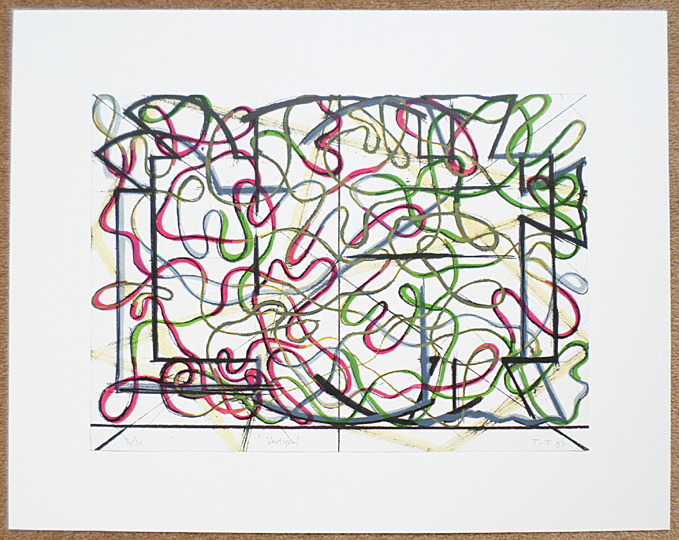 Toon Teeken - Vestigen, litho kopen? Bied vanaf 30!
