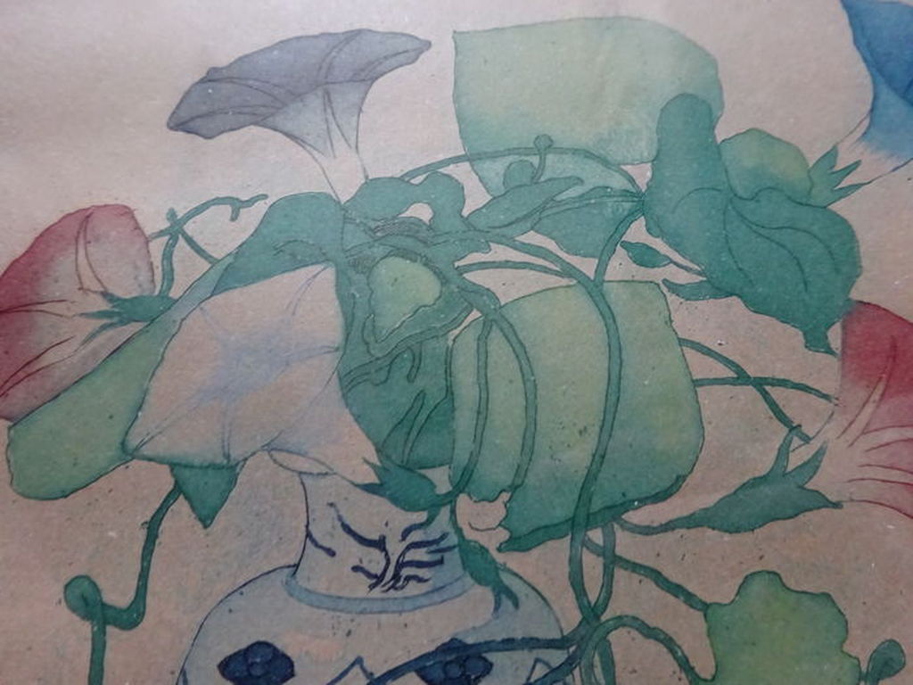 Fransicus (Frans) Everbag (1877 - 1947) - Bloeiende Akkerwinde kopen? Bied vanaf 1!