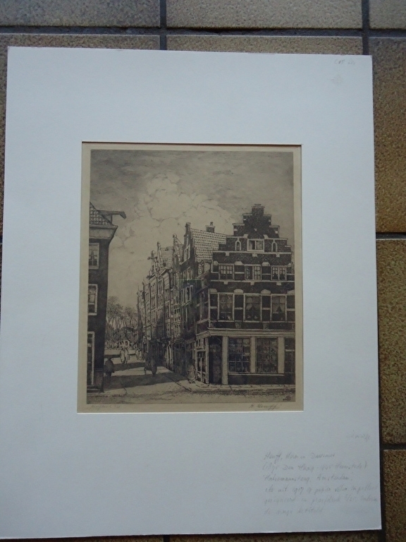 H. Heuff - Halvemaansteeg kopen? Bied vanaf 45!