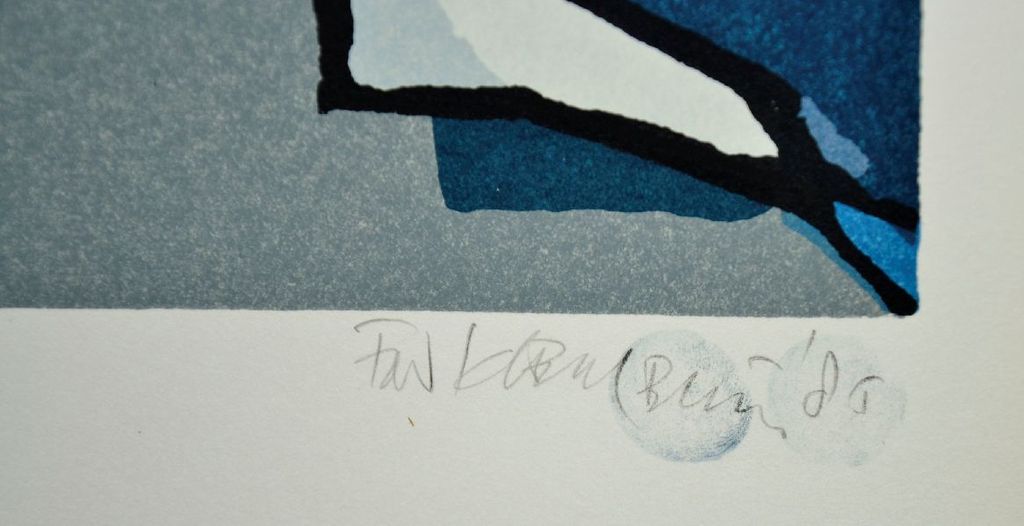 Peter Strucken, Abstracte Boardsnede kopen? Bied vanaf 100!