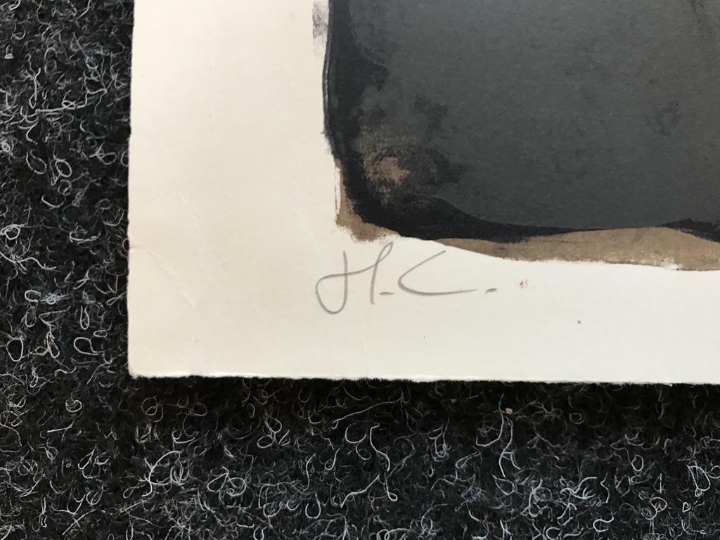 John Lie A Fo   1 originele H.C. zeefdruk / Litho gesigneerd 1993 kopen? Bied vanaf 1!