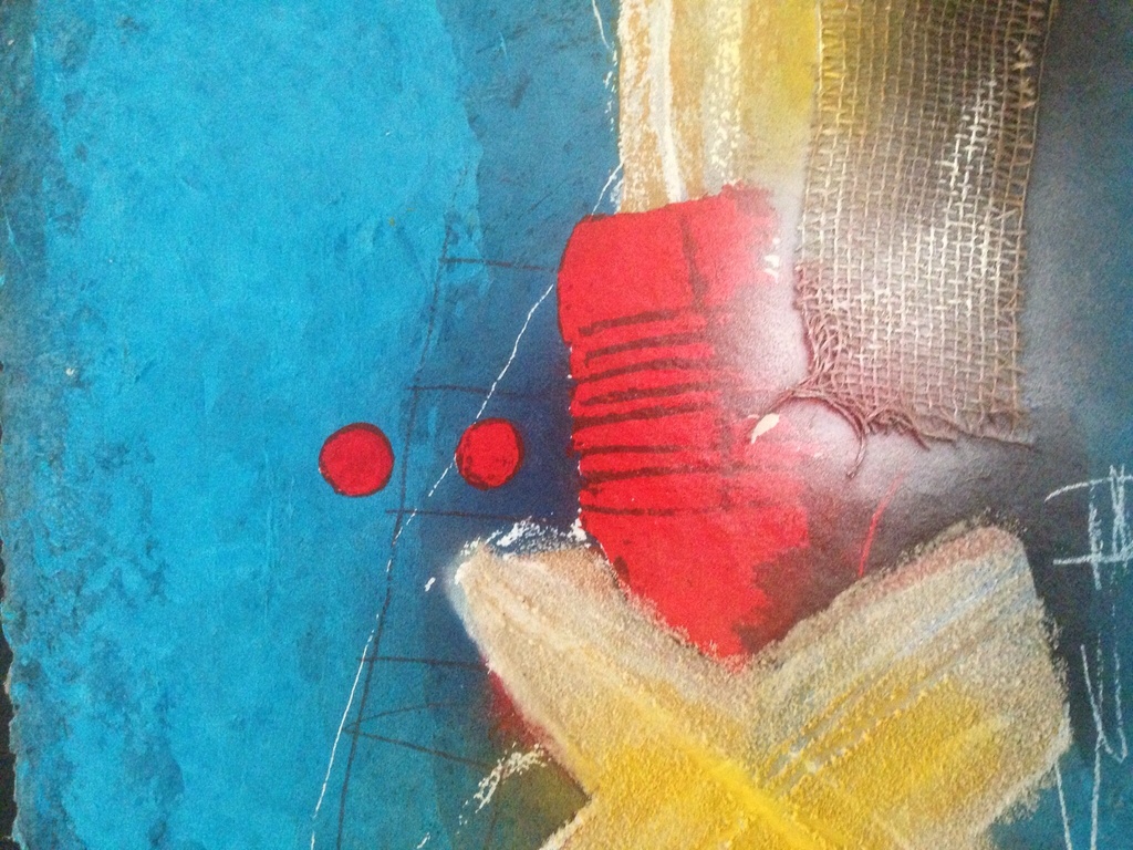 Theo koster,  gemengde techniek , missing kopen? Bied vanaf 1!