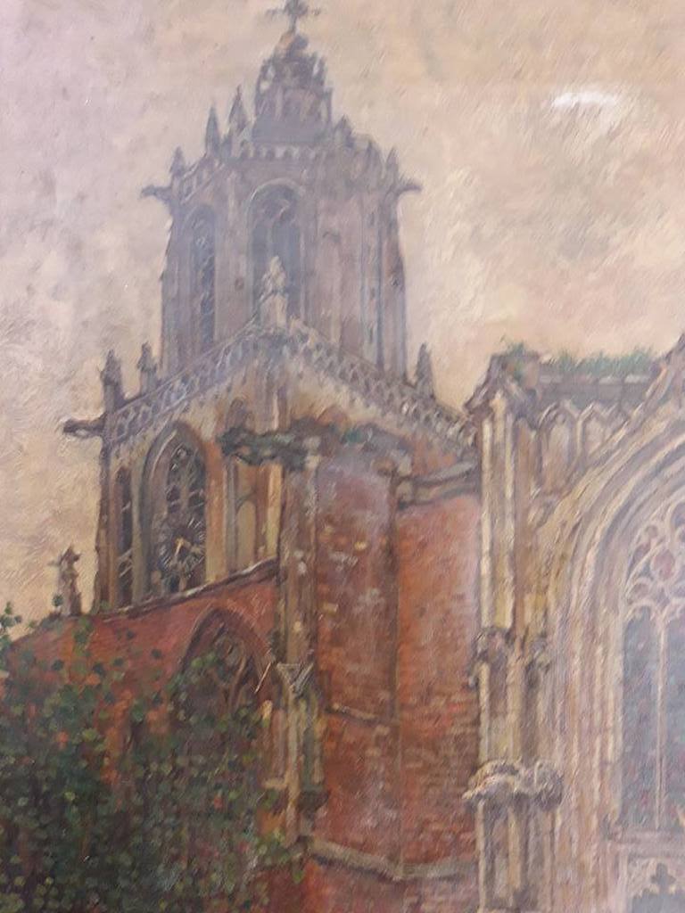 Dirk Jansen (1913 - 1951), Kerkingang. kopen? Bied vanaf 99!