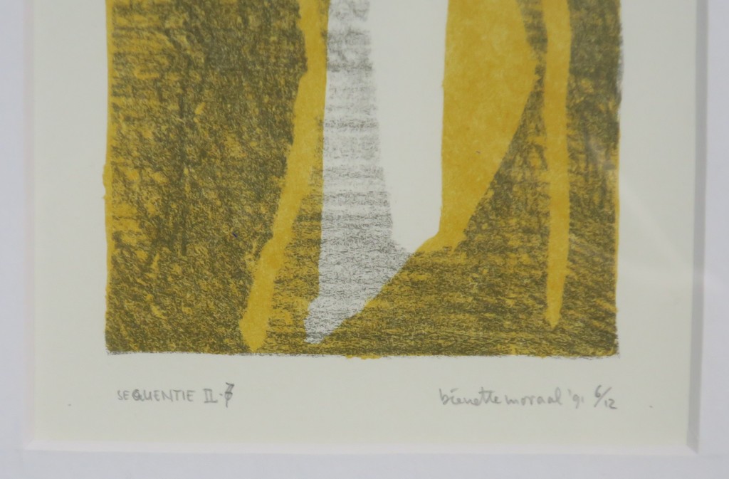 Bienette Moraal: Litho, Sequentie II - Ingelijst kopen? Bied vanaf 20!