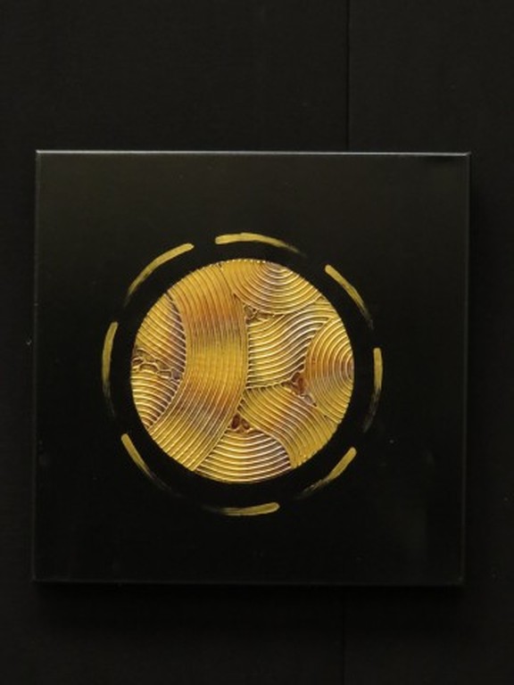 HAN TENG Schilderij op doek  GOUDEN BAL  Handgesigneerd kopen? Bied vanaf 1!