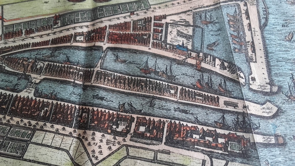 Plattegrond van Delfshaven - Kopergravure - P. Smith/I de Ram, 17e eeuw kopen? Bied vanaf 1!