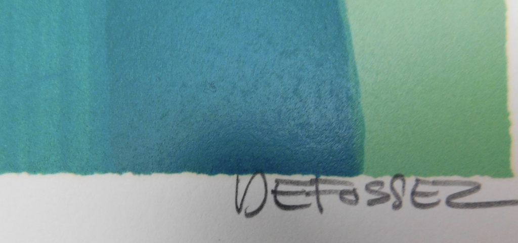 Freddy Defossez - Kleurenlitho - Vase Mauve kopen? Bied vanaf 40!