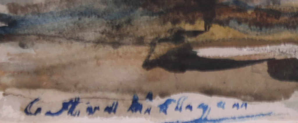 Christina van der Willigen: Aquarel op papier, Rue des Torgerons, Thiers kopen? Bied vanaf 35!