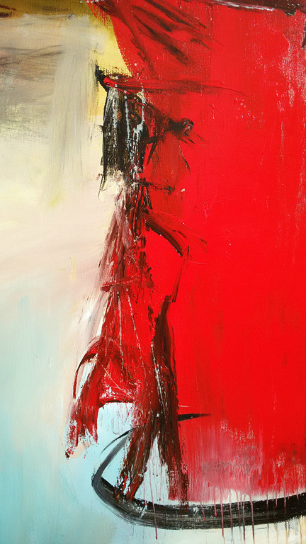 Gerriet Postma - Abstracte compositie, acrylverf op doek (zeer groot) kopen? Bied vanaf 1200!