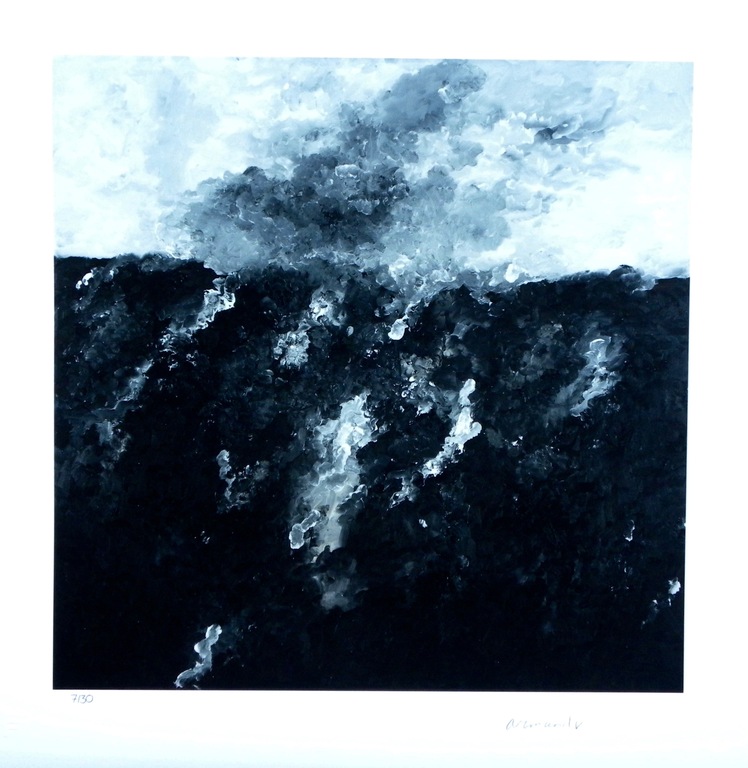 Armando - 'Landschaft' - Handgesigneerde Giclee - Genummerd - 2016 verkocht voor € 120!