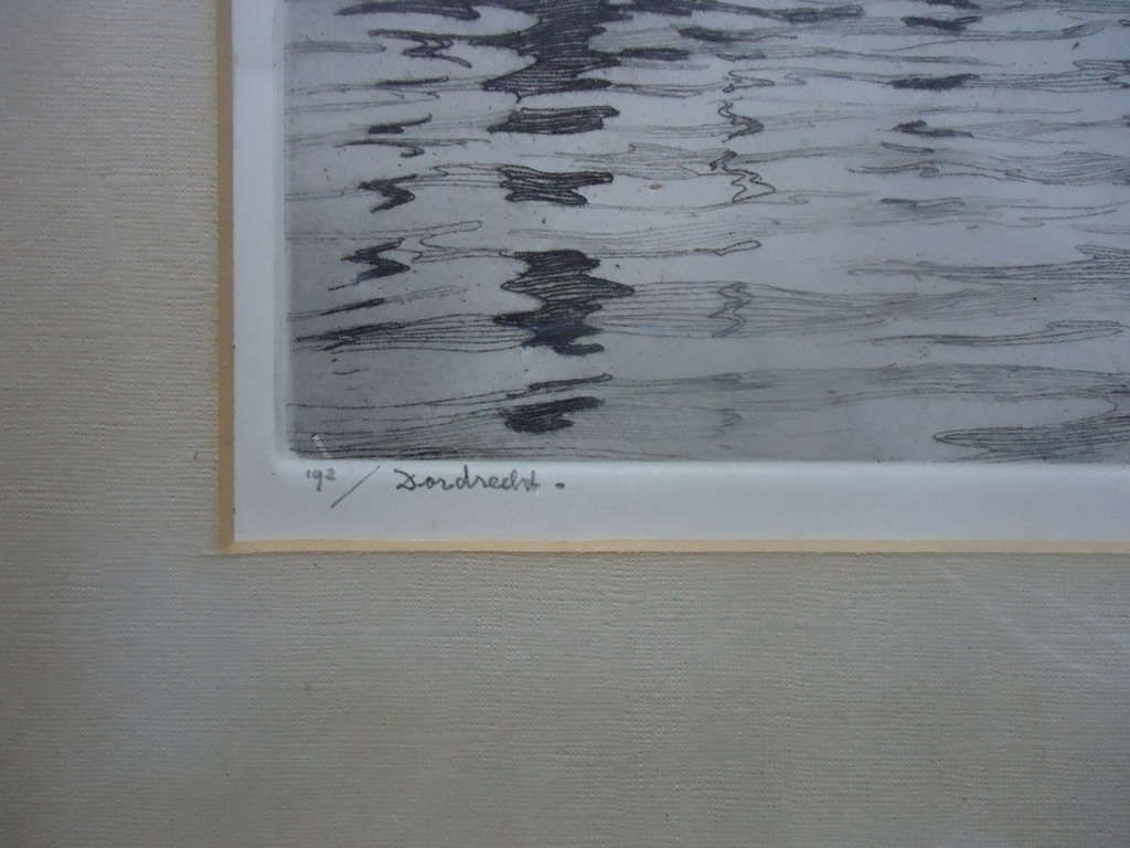 H.E. Roodenburg ( 1895 - 1987 ) - Dordrecht. kopen? Bied vanaf 45!